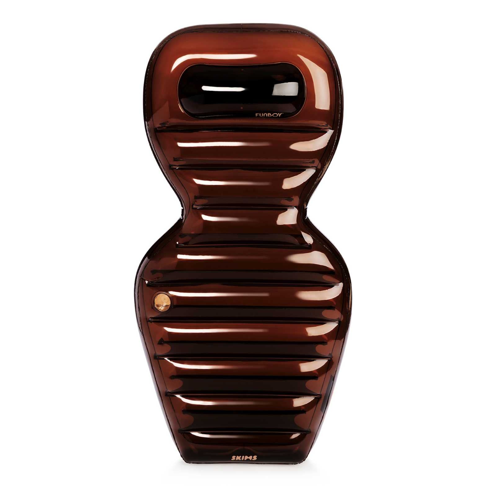 SKIMS x FUNBOY Cocoa Silhouette Clear Lounger