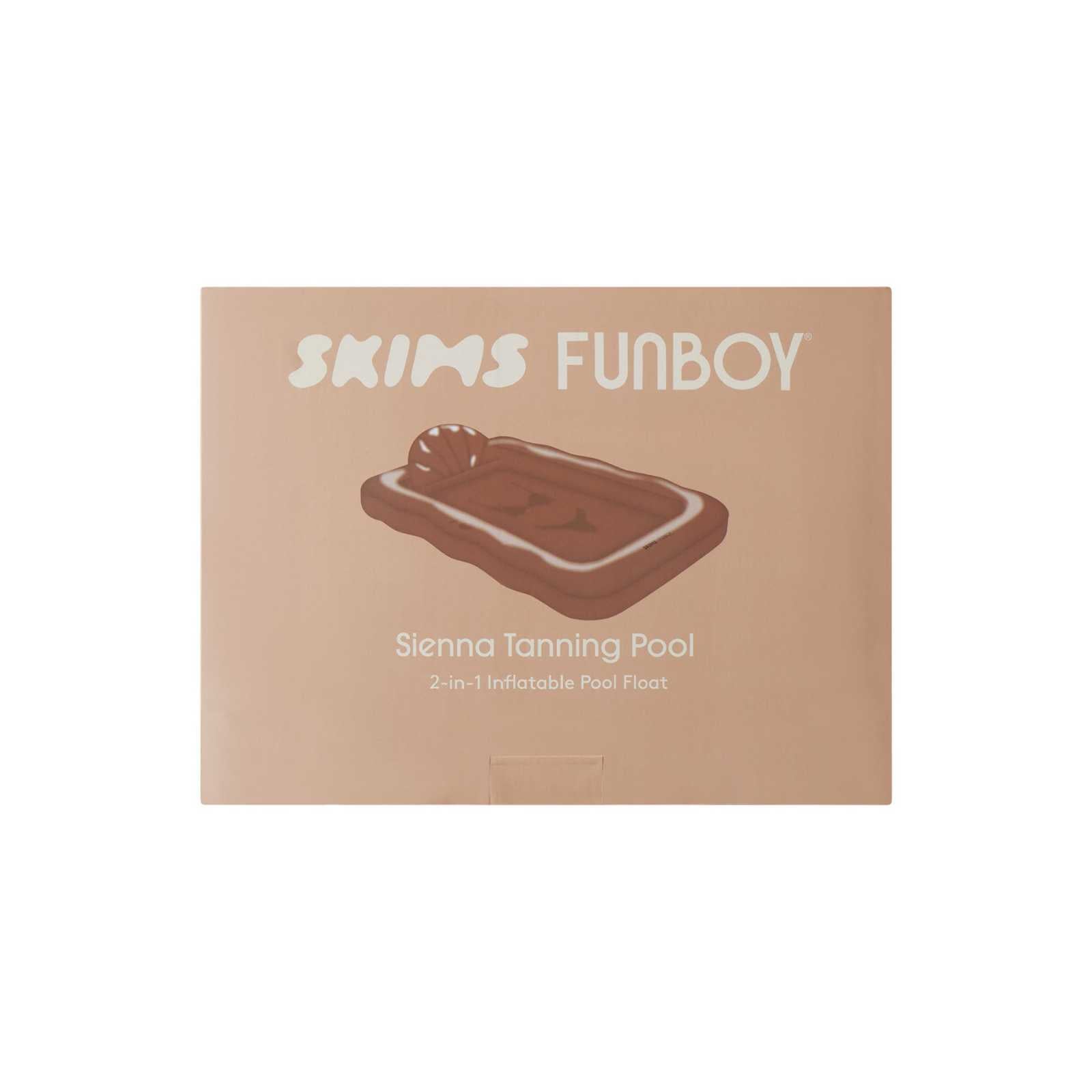 SKIMS x FUNBOY Tanning Pool Float