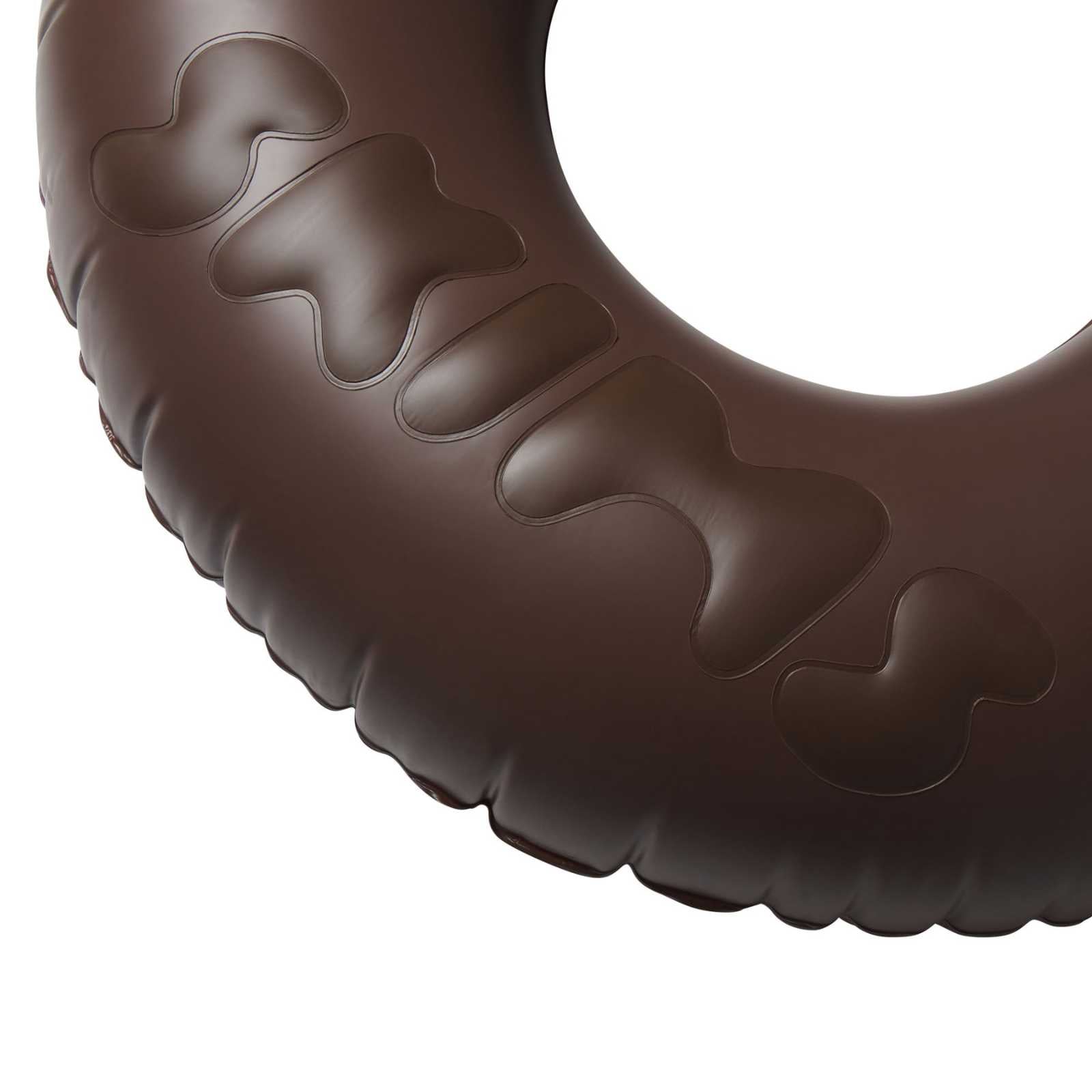 Cocoa Brown SKIMS x FUNBOY embossed  Tube Float with cup holder