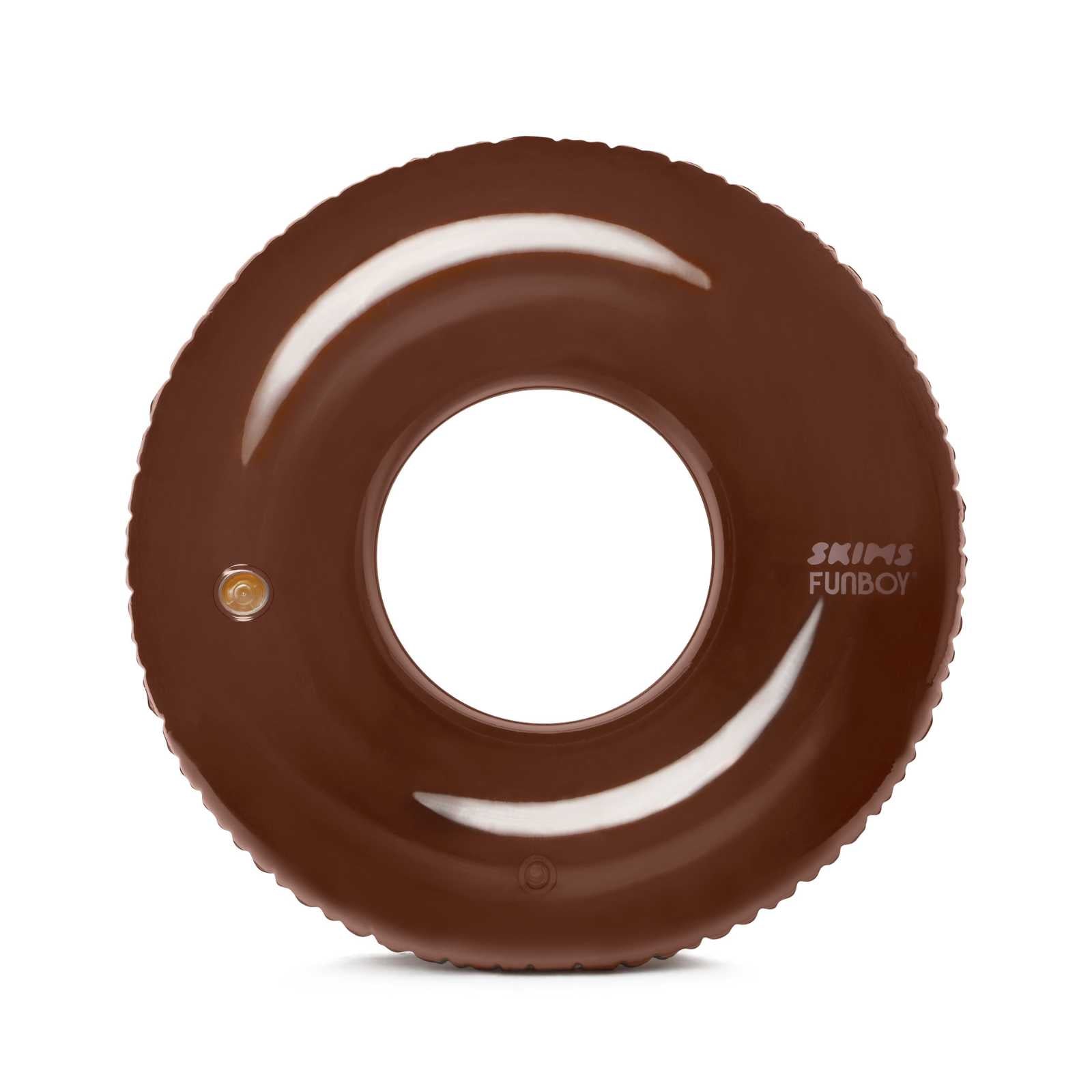 SKIMS x FUNBOY Clear Cocoa Tube Float