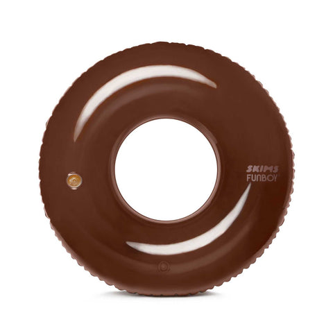 SKIMS x FUNBOY Clear Cocoa Tube Float