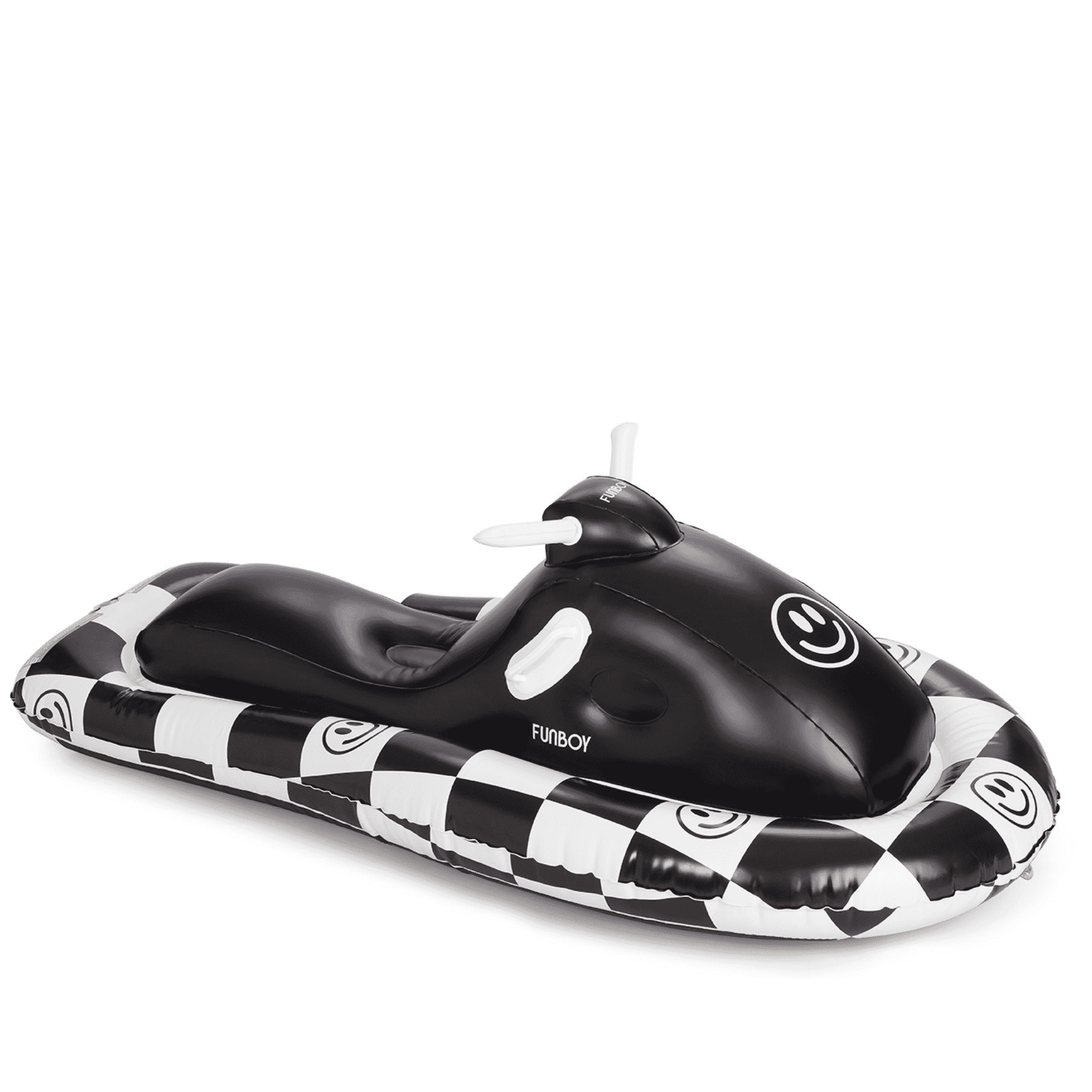 Snowmobile Snow Sled Happy Face - FUNBOY