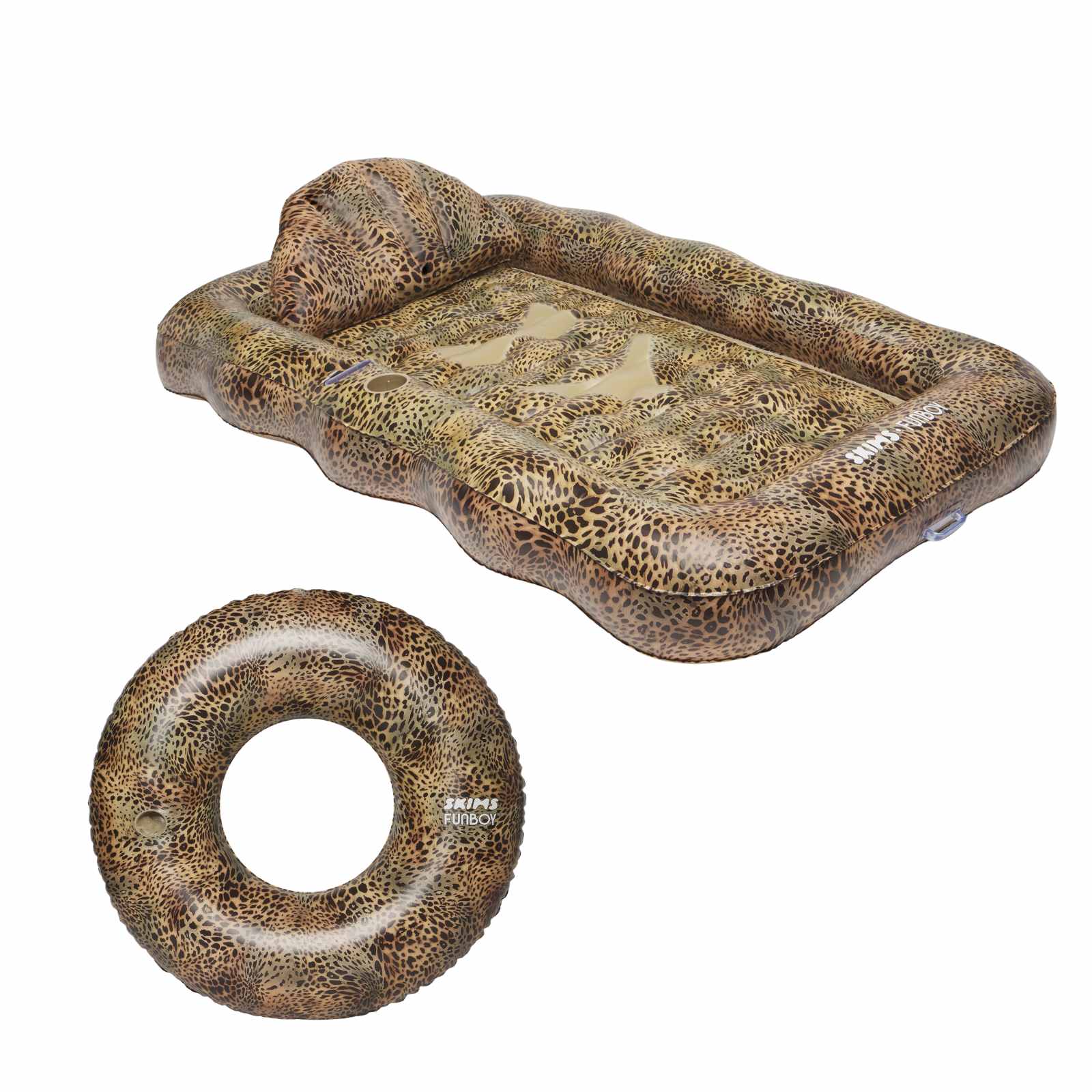 SKIMS x FUNBOY tanning Pool lounger and tube