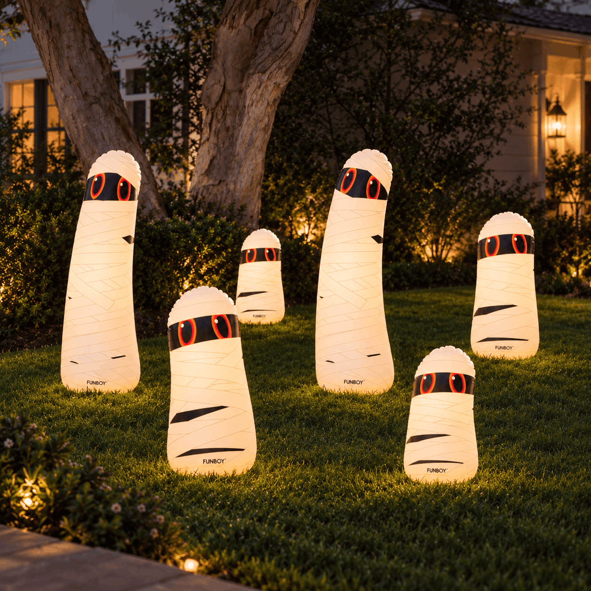 Standing Inflatable Ghost Decorations