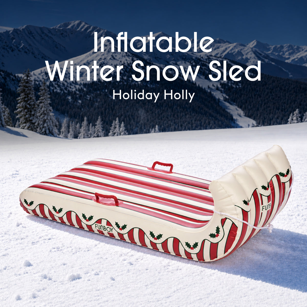 Toboggan Snow Sled