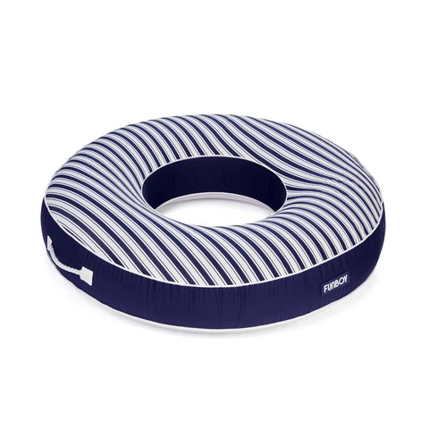Navy Fabric Tube against white backround
