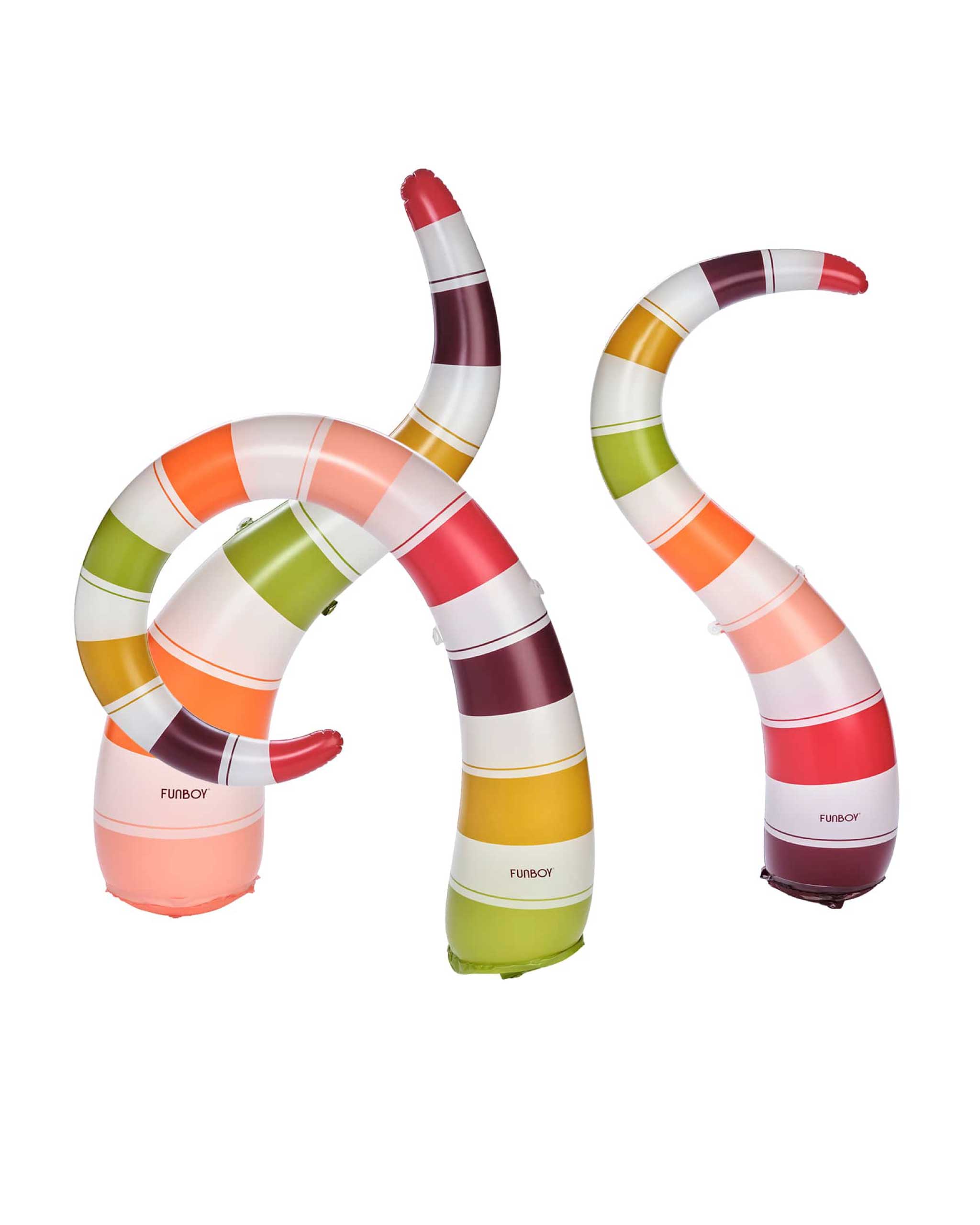 Colorful worm decor
Inflatable Halloween decor