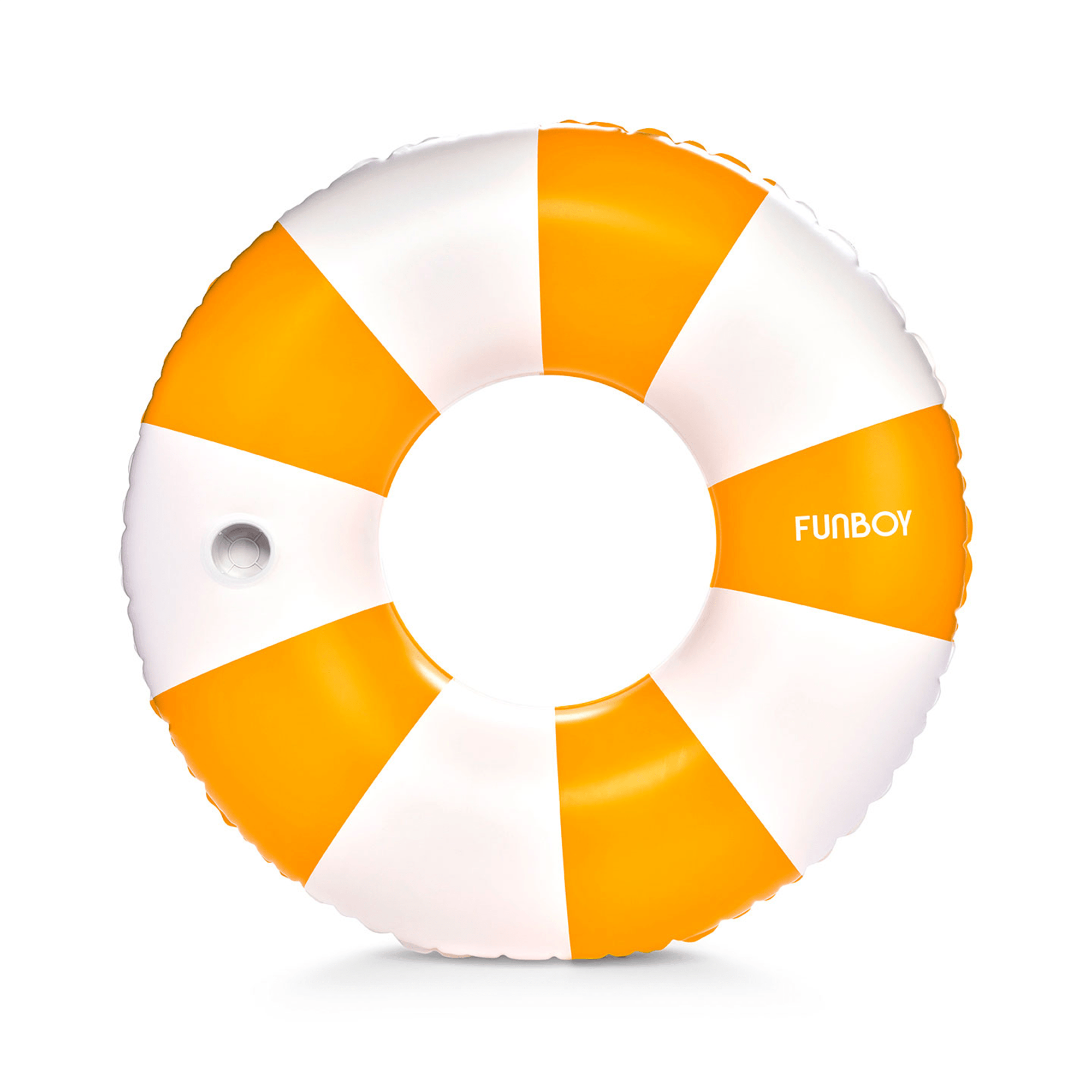 Mustard Orange Vintage Tube Float