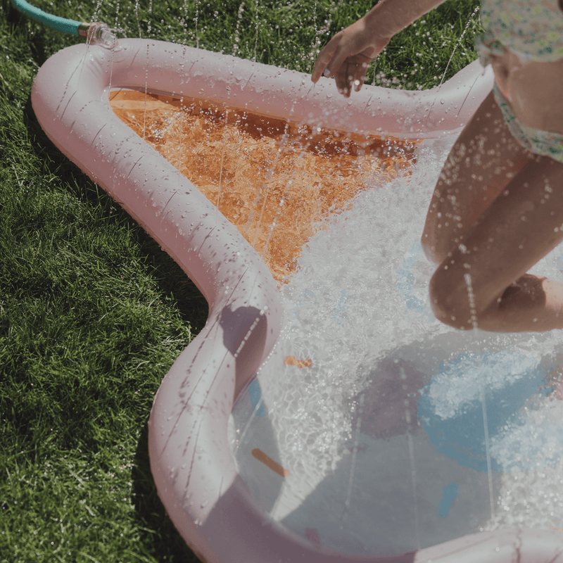 Splash Pad for Kids: Inflatable Ice Cream Cone - FUNBOY