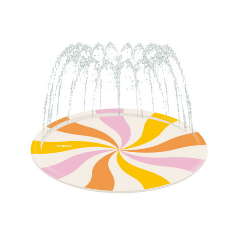 Swirl Candy Splash Pad – 64" Bright & Fun Summer Water Play for Kids