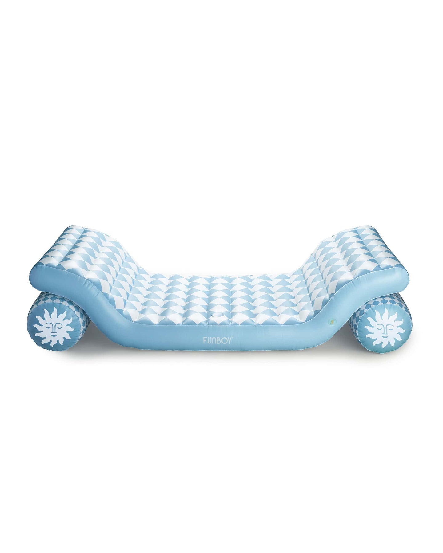 Best Pool Float - Blue Checked Chaise 