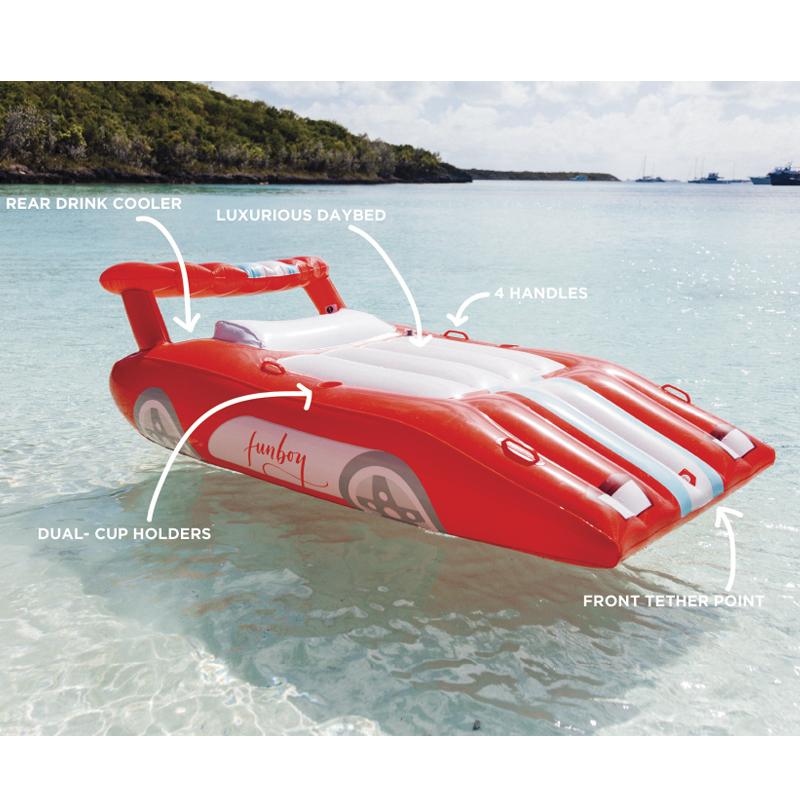 2019 Collection - Luxury Pool Floats - FUNBOY Red Sports Car Float