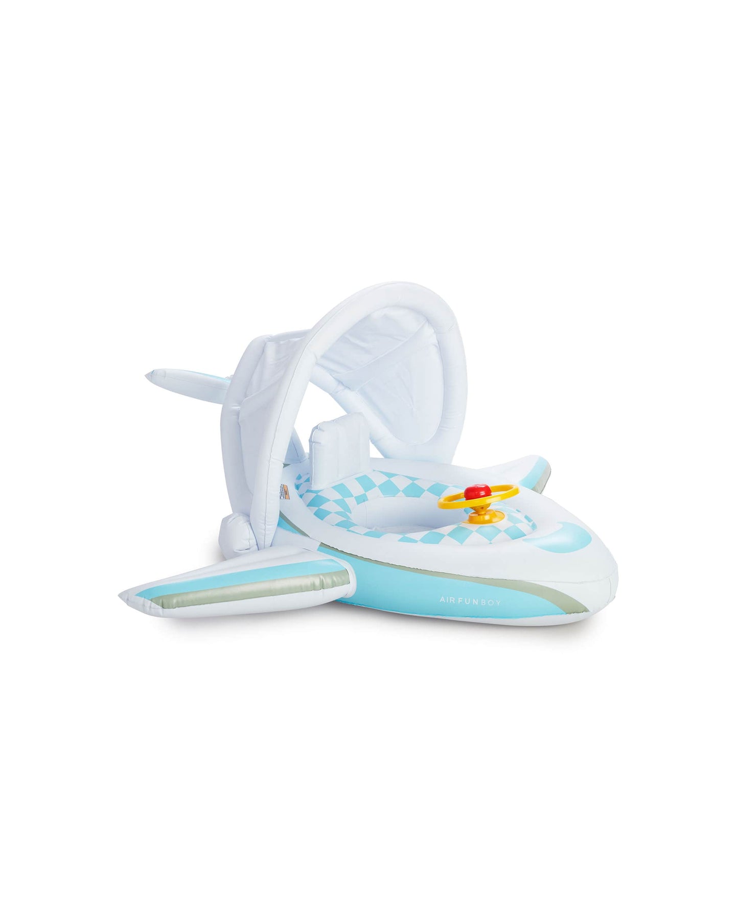 Baby Airplane Pool Float w/ Shade
