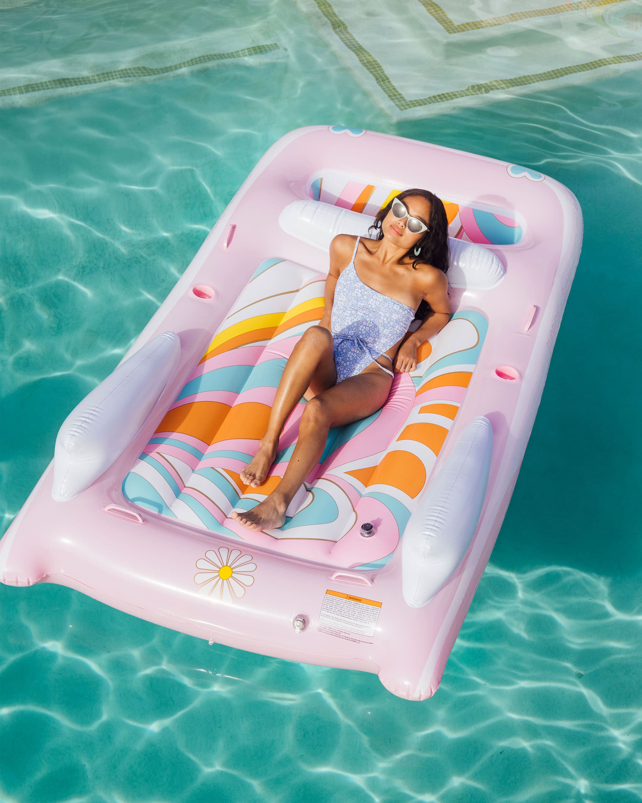 Pink Barbie Car Convertible Pool Float
