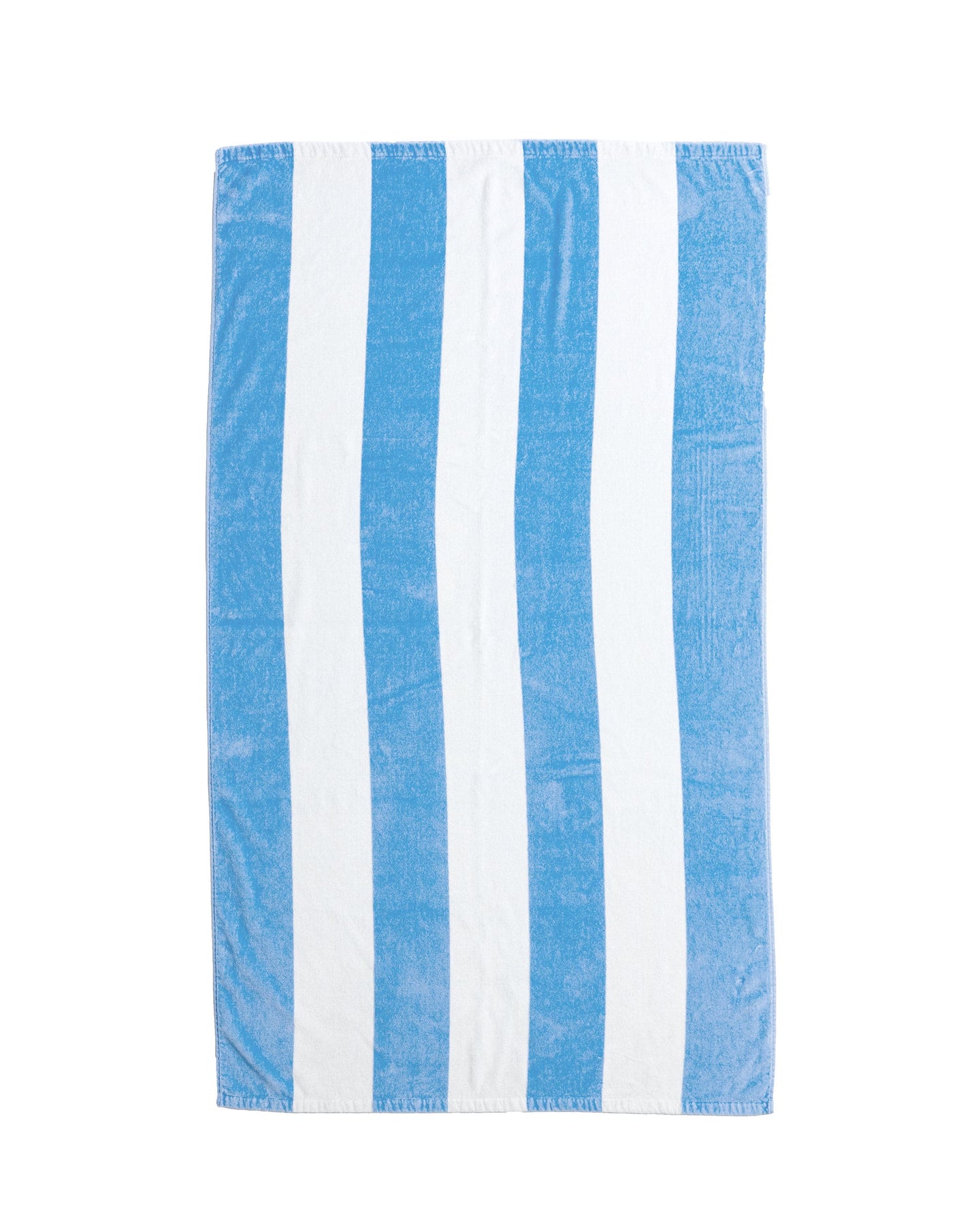 Blue Striped Cabana Beach Towel