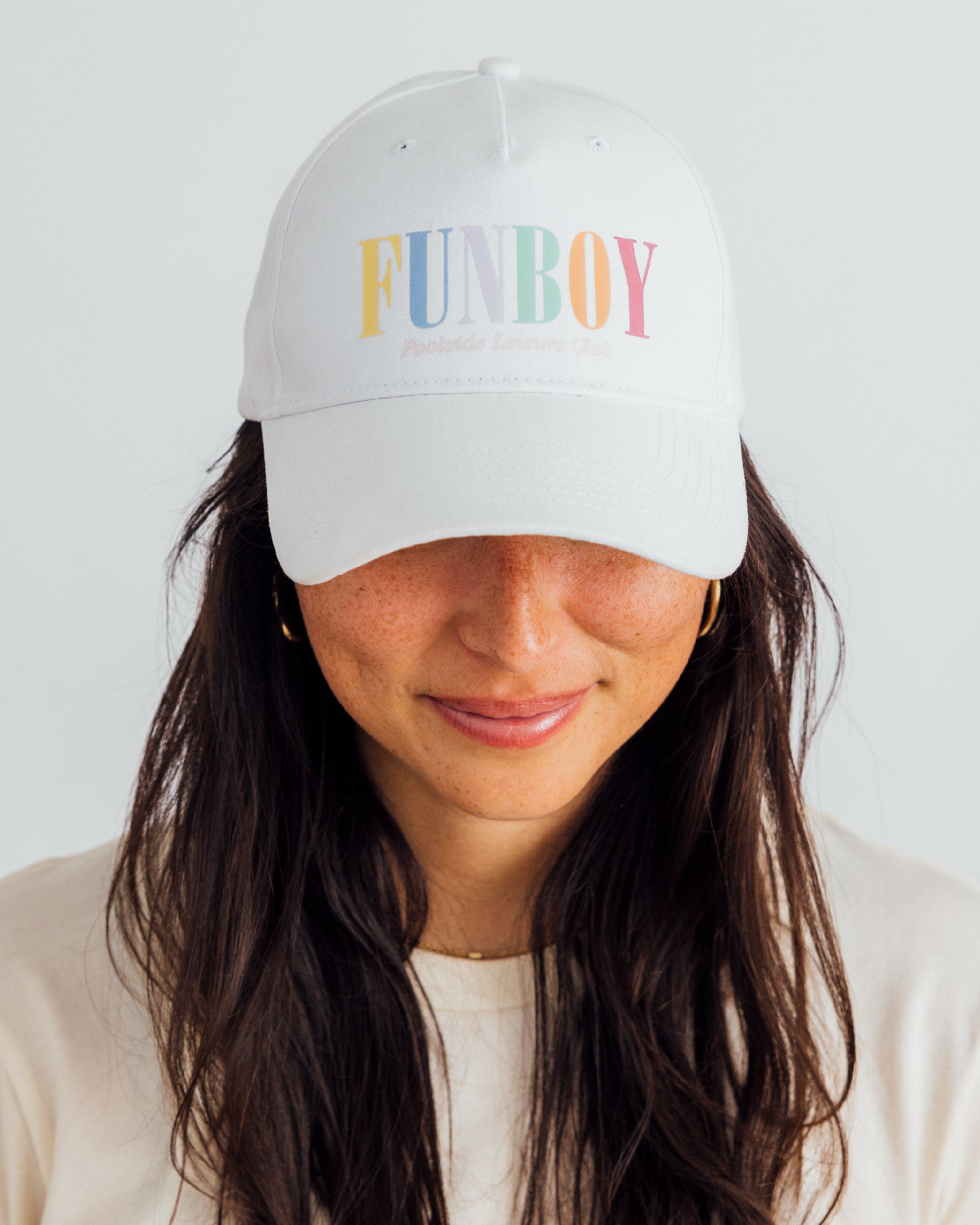 Funboy Merch - White Logo Hat