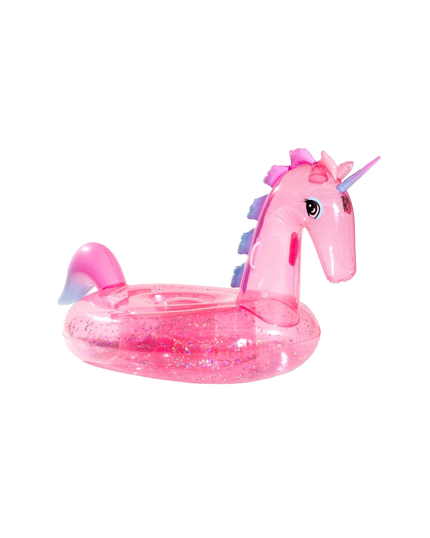 sortere pære Et hundrede år Clear Pink Glitter Unicorn - FUNBOY