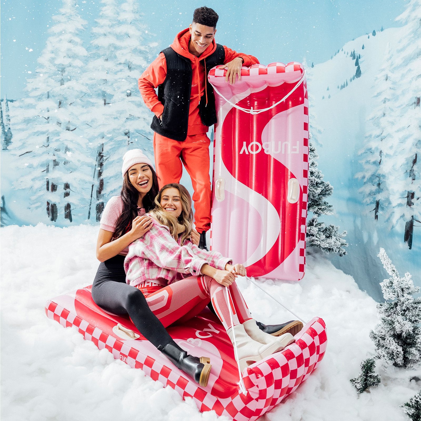 Funboy Toboggan Snow Sled - Thumbnail 2