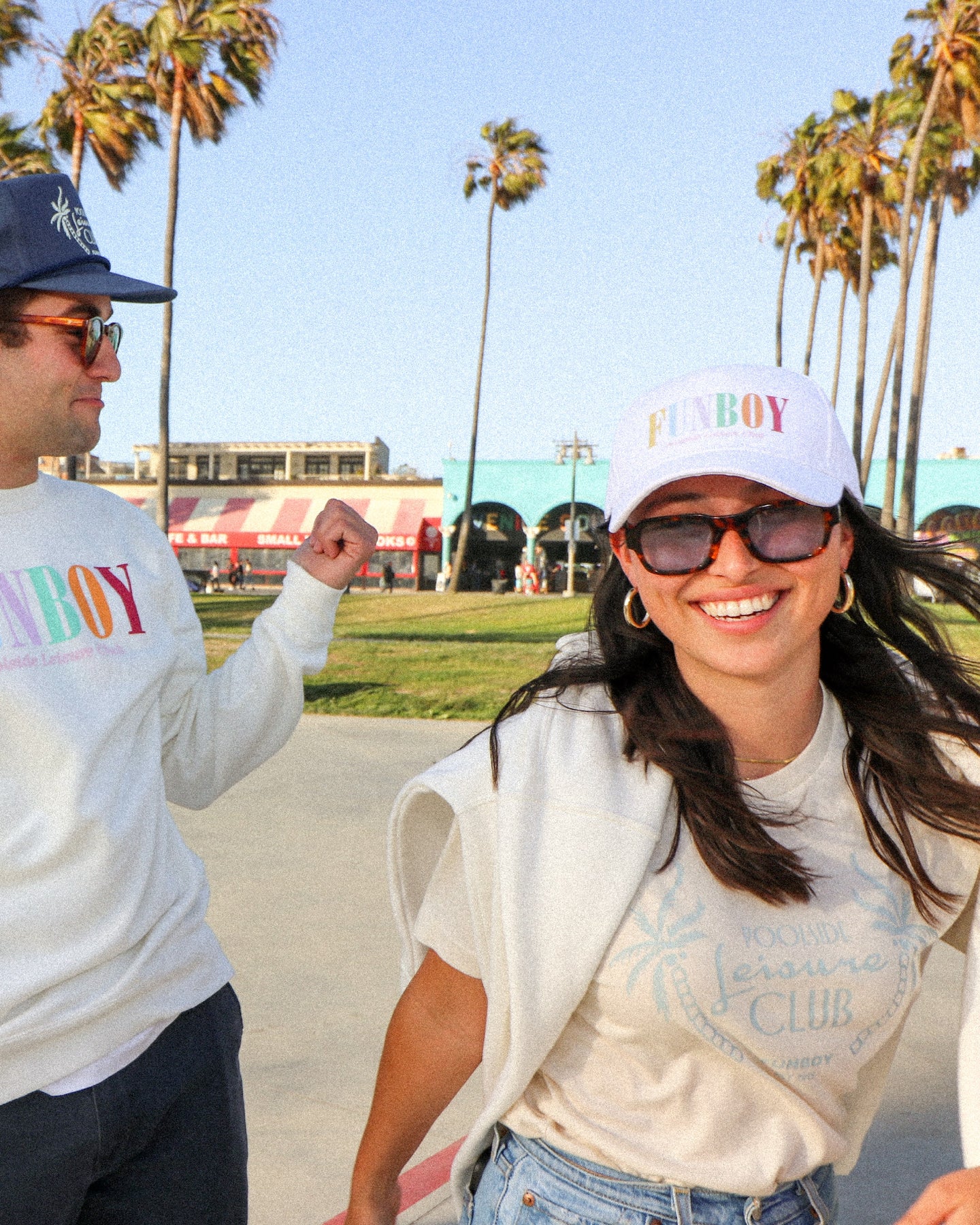 Funboy Merch - White Logo Hat