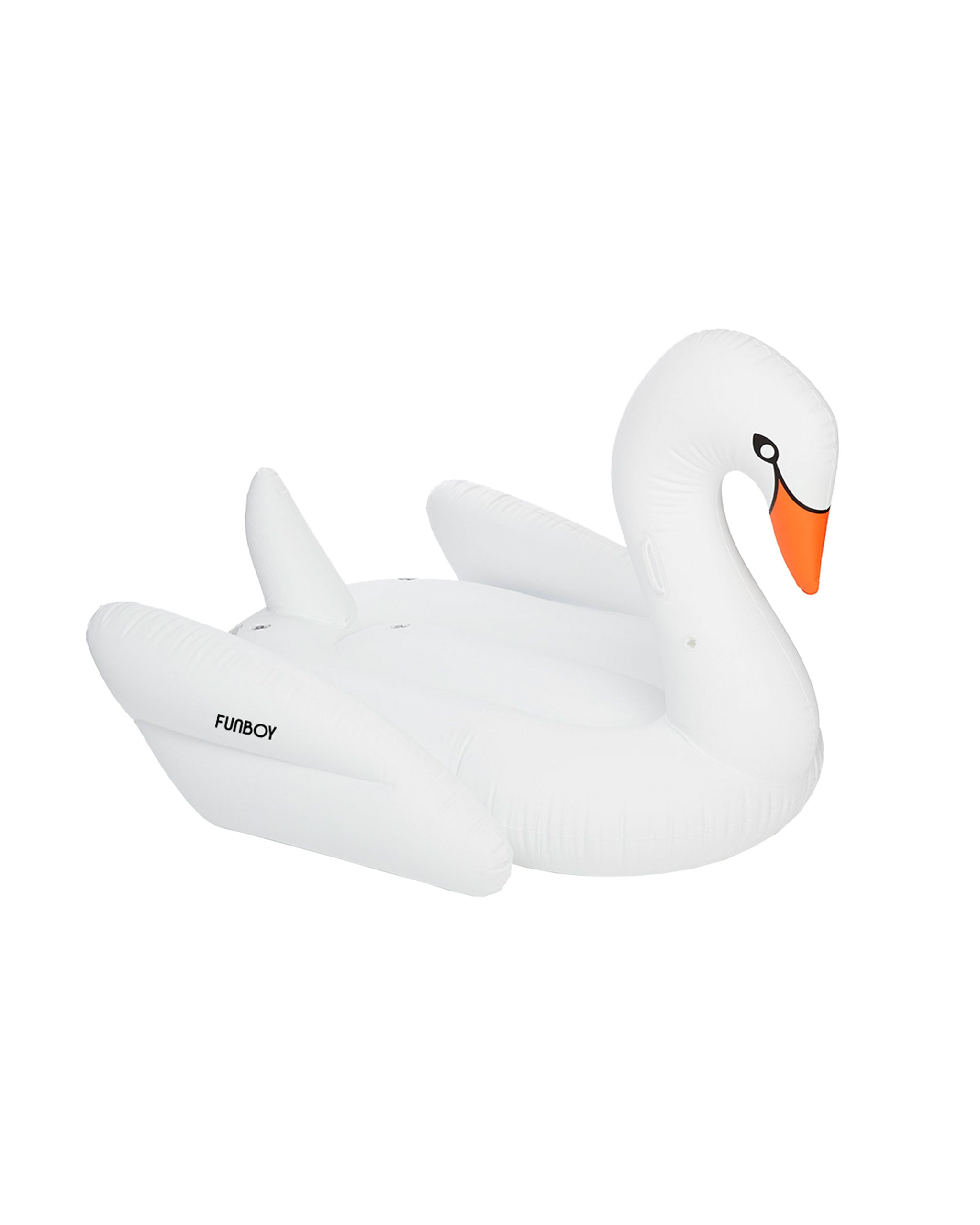 Giant Inflatable White Swan Pool Float - FUNBOY