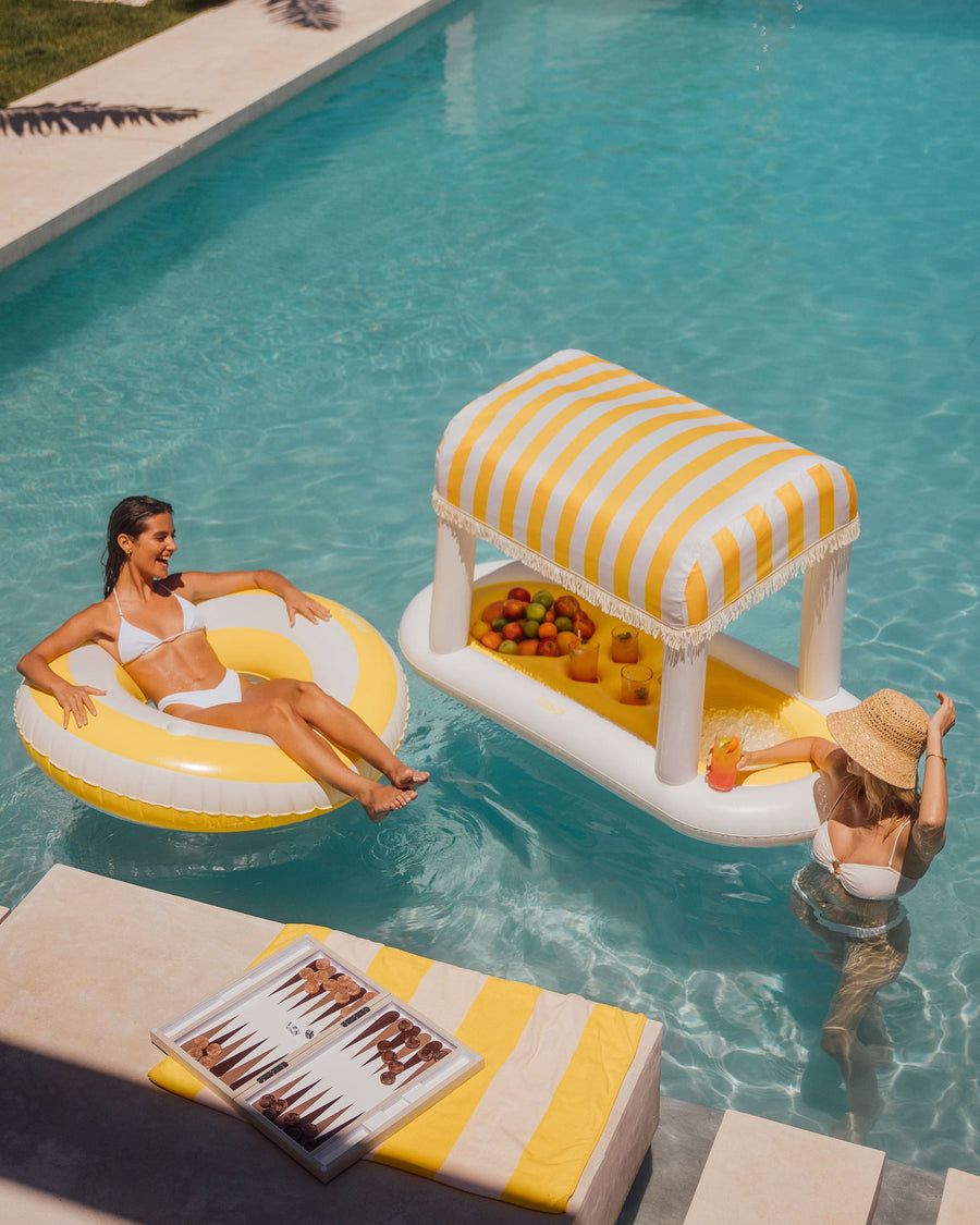FLOATING CABANA BAR YELLOW