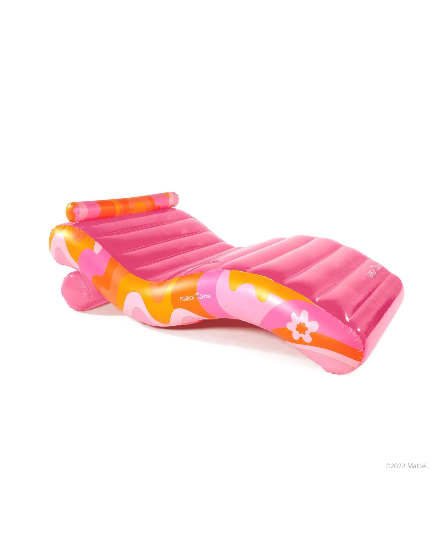 FUNBOY x Barbie Pink Chaise Lounger Pool Float