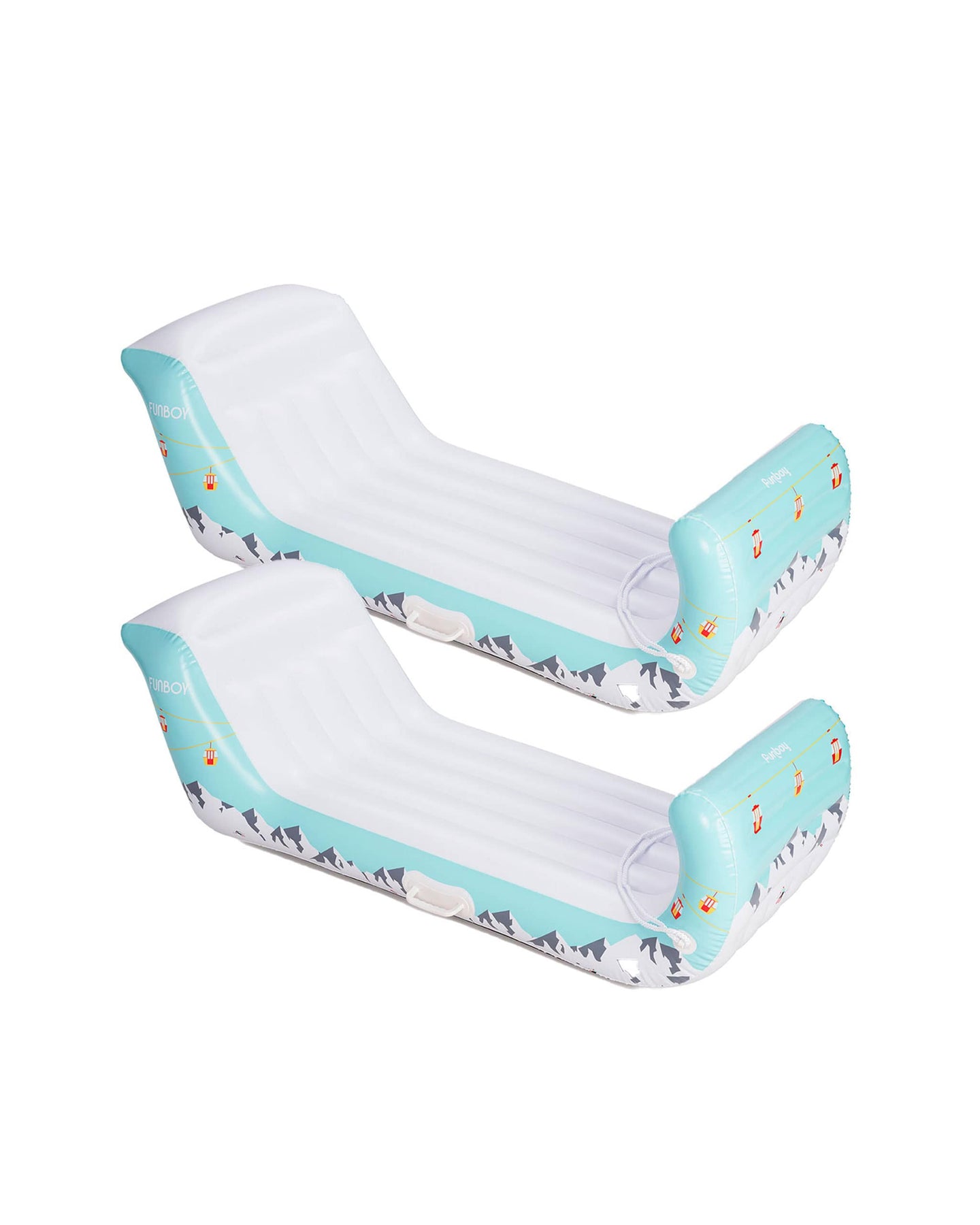 Inflatable Alpine Winter Snow Sleigh - FUNBOY