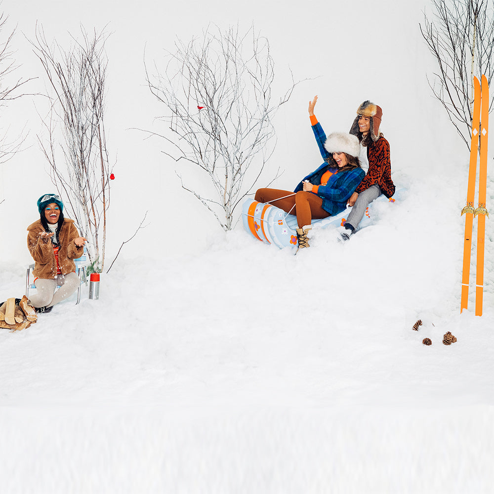 Inflatable Toboggan Snow Sled | FUNBOY