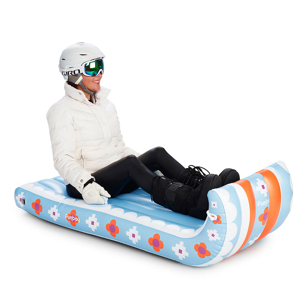 Inflatable Toboggan Snow Sled FUNBOY