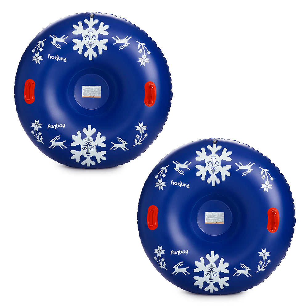 Inflatable Snow Tube | Snowflake (2 Pack)