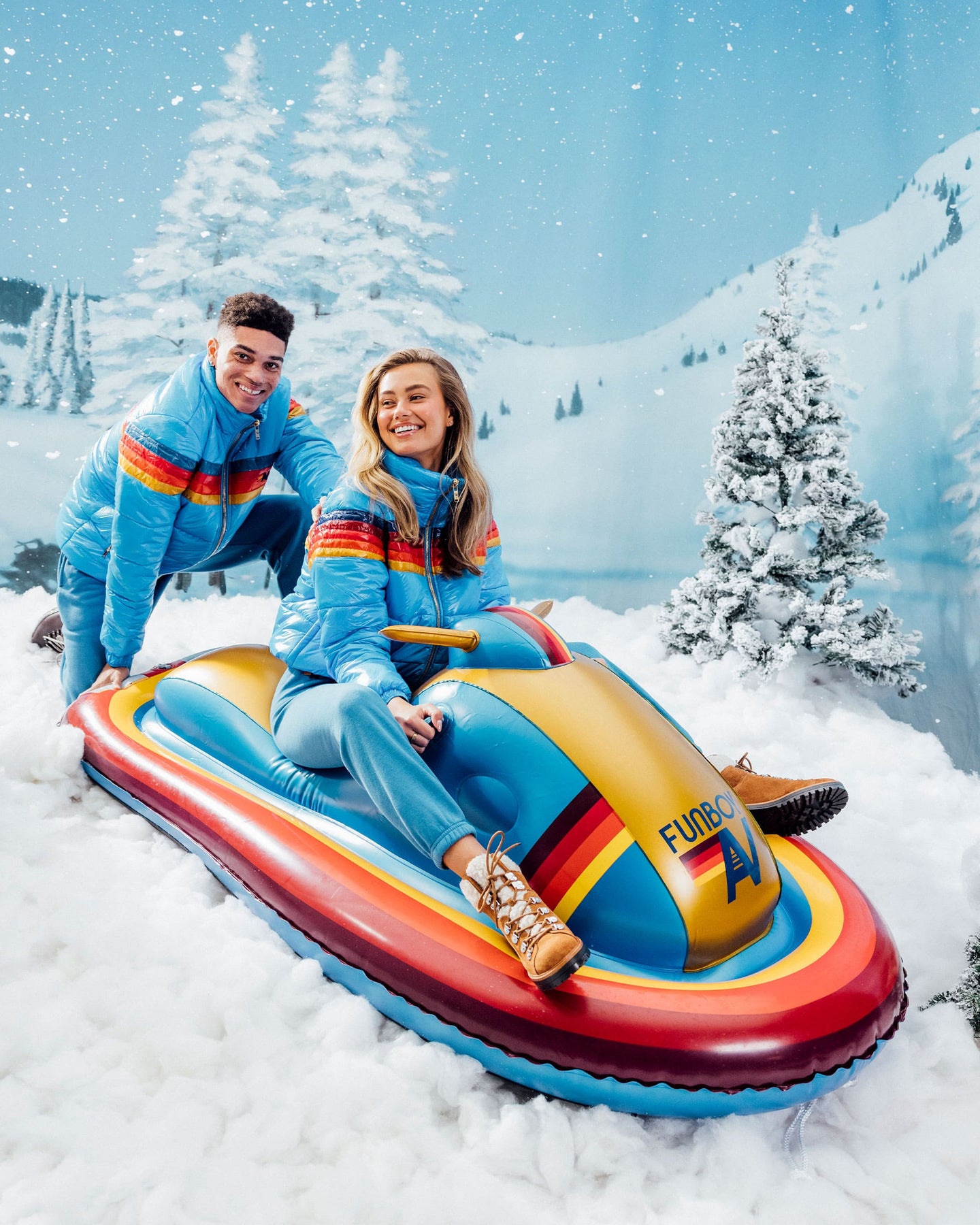 FUNBOY x Aviator Nation Snowmobile sled