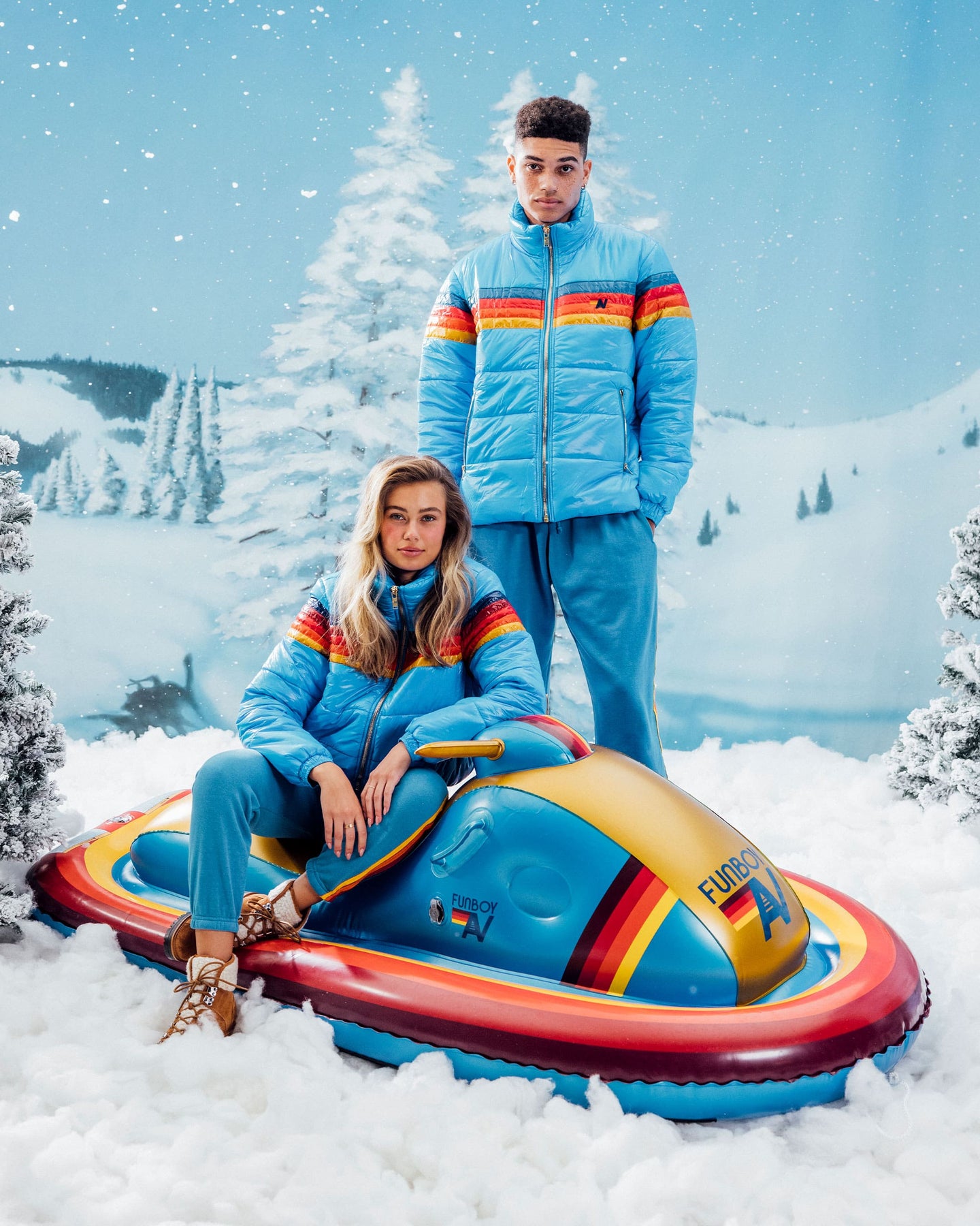 FUNBOY x Aviator Nation Snowmobile sled