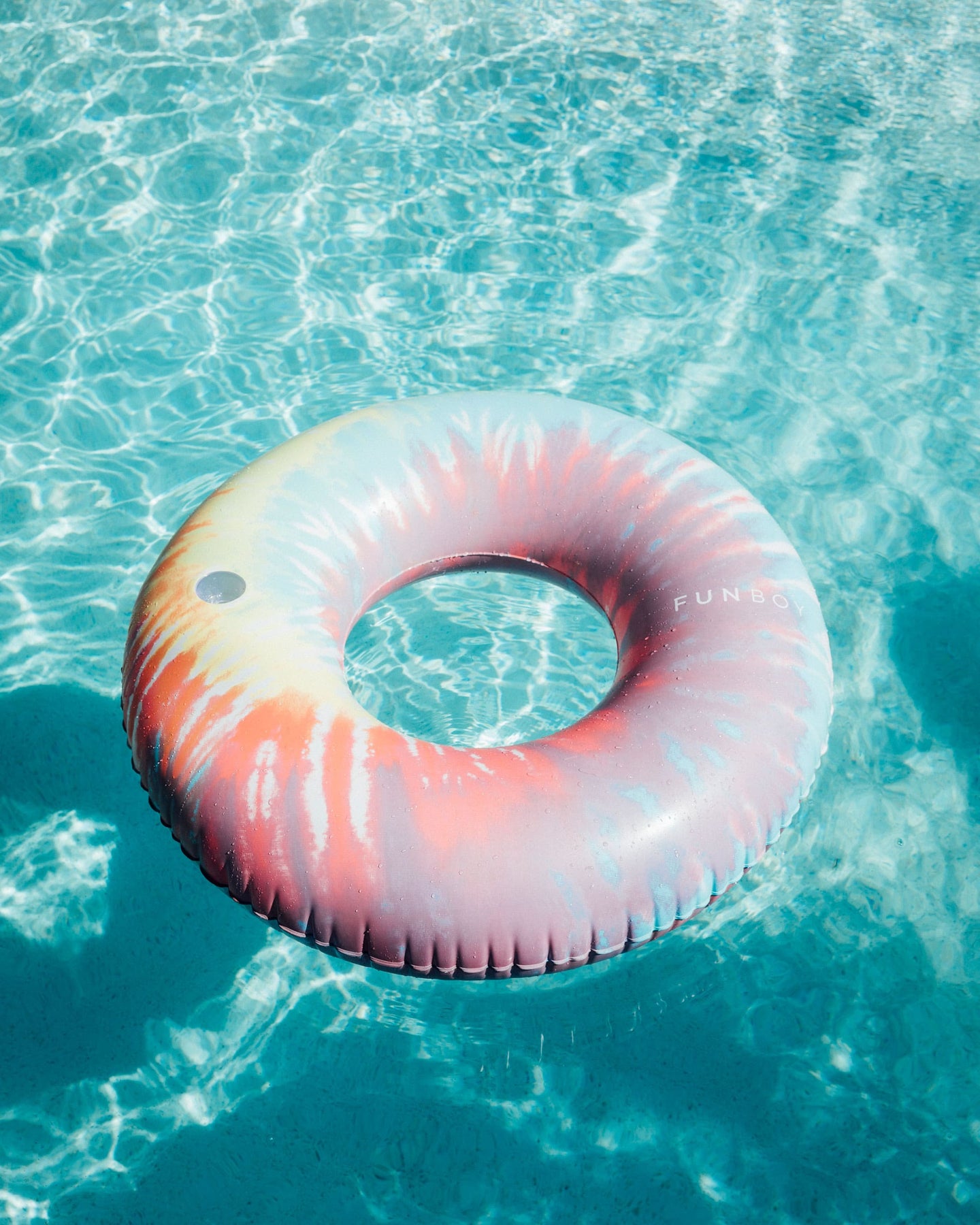 Tie Dye Tube Pool Float 