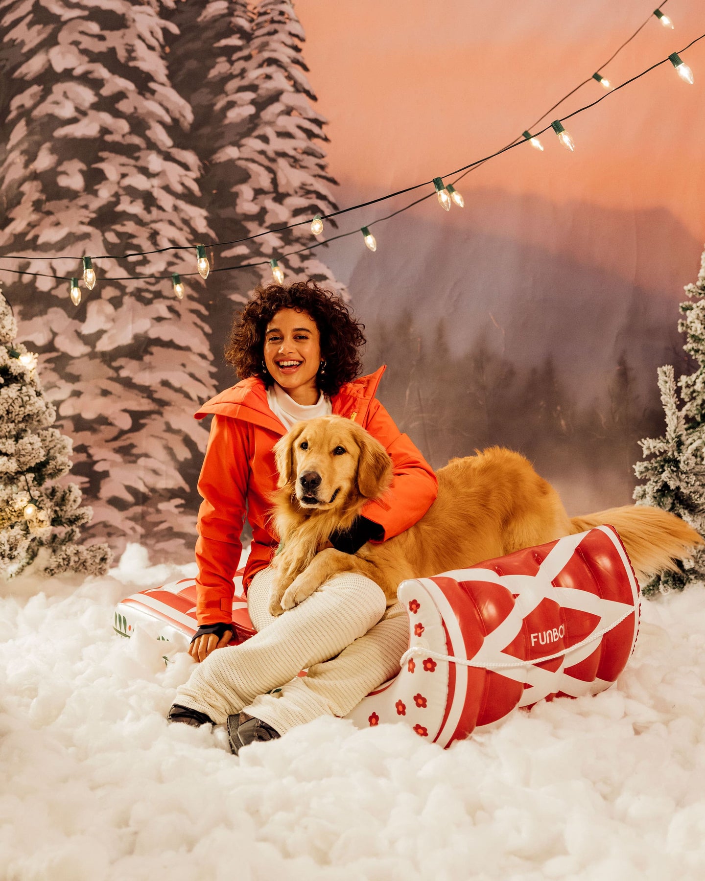 Cardigan Inflatable Toboggan Snow Sled