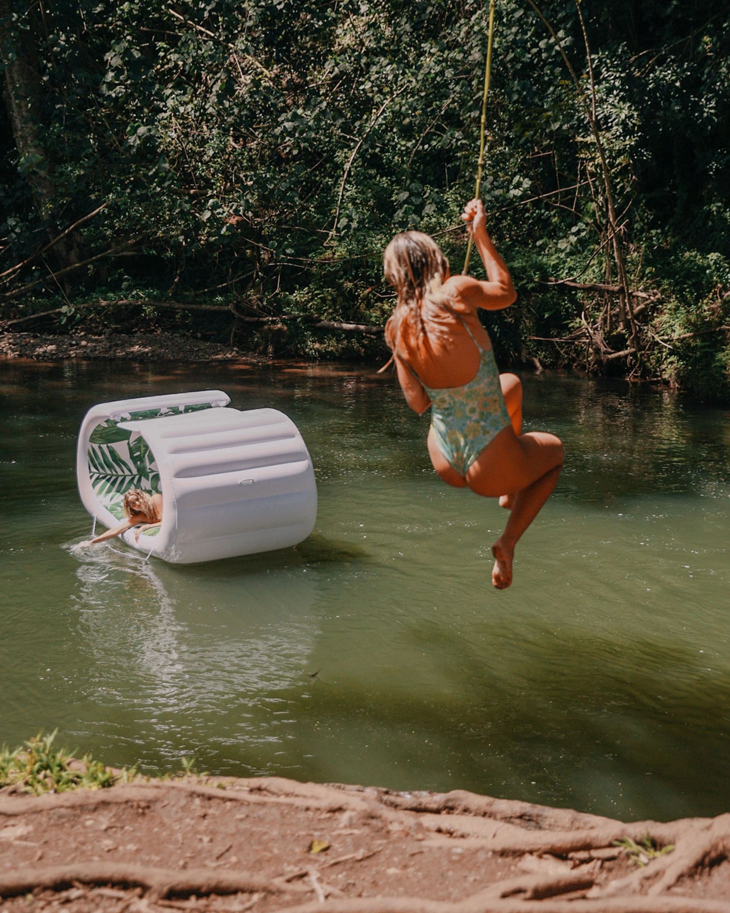 Island Pool Float - Tropical Bali Cabana