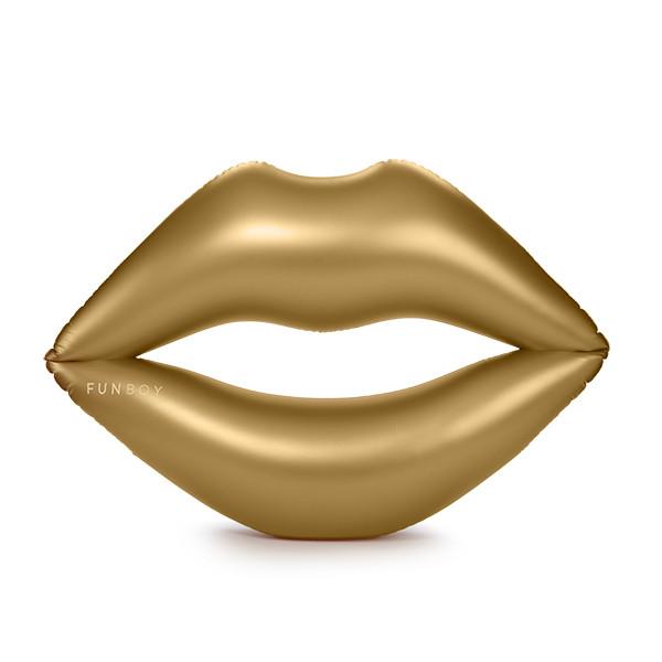 Metallic Gold Lip Float