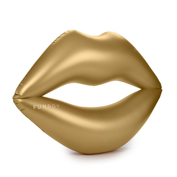 Metallic Gold Lip Float